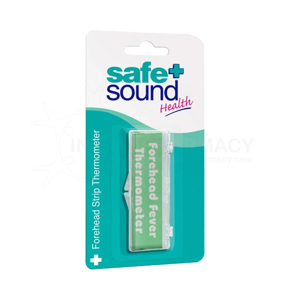 Safe & Sound Forehead Strip Thermometer