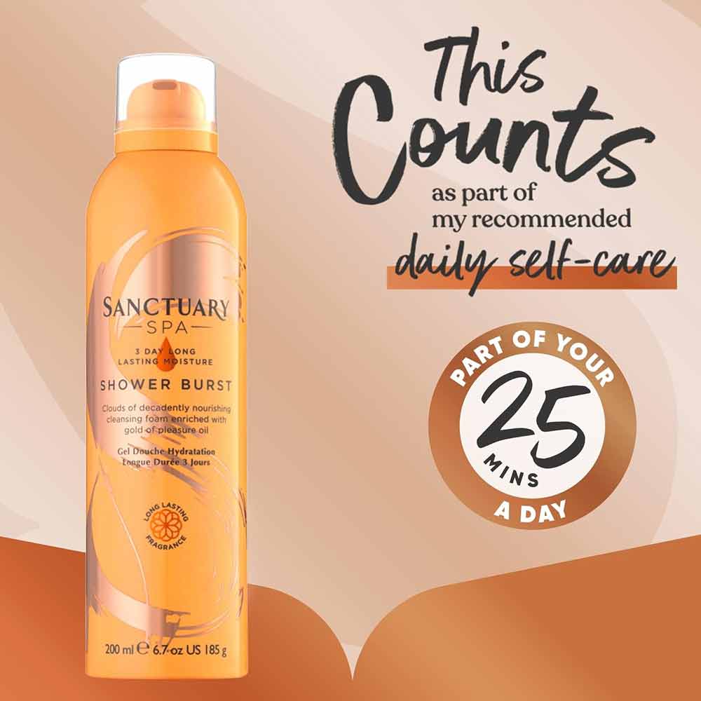 Sanctuary Spa Ultra Rich Moisture Shower Burst 200ml - Image 3