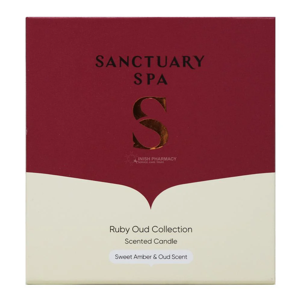 Sanctuary Spa Ruby Oud Collection Scented Candle