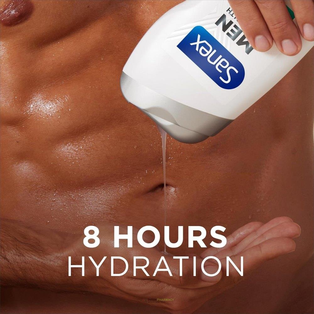 Sanex Men Sensitive Skin Shower Gel 400ml - Image 4