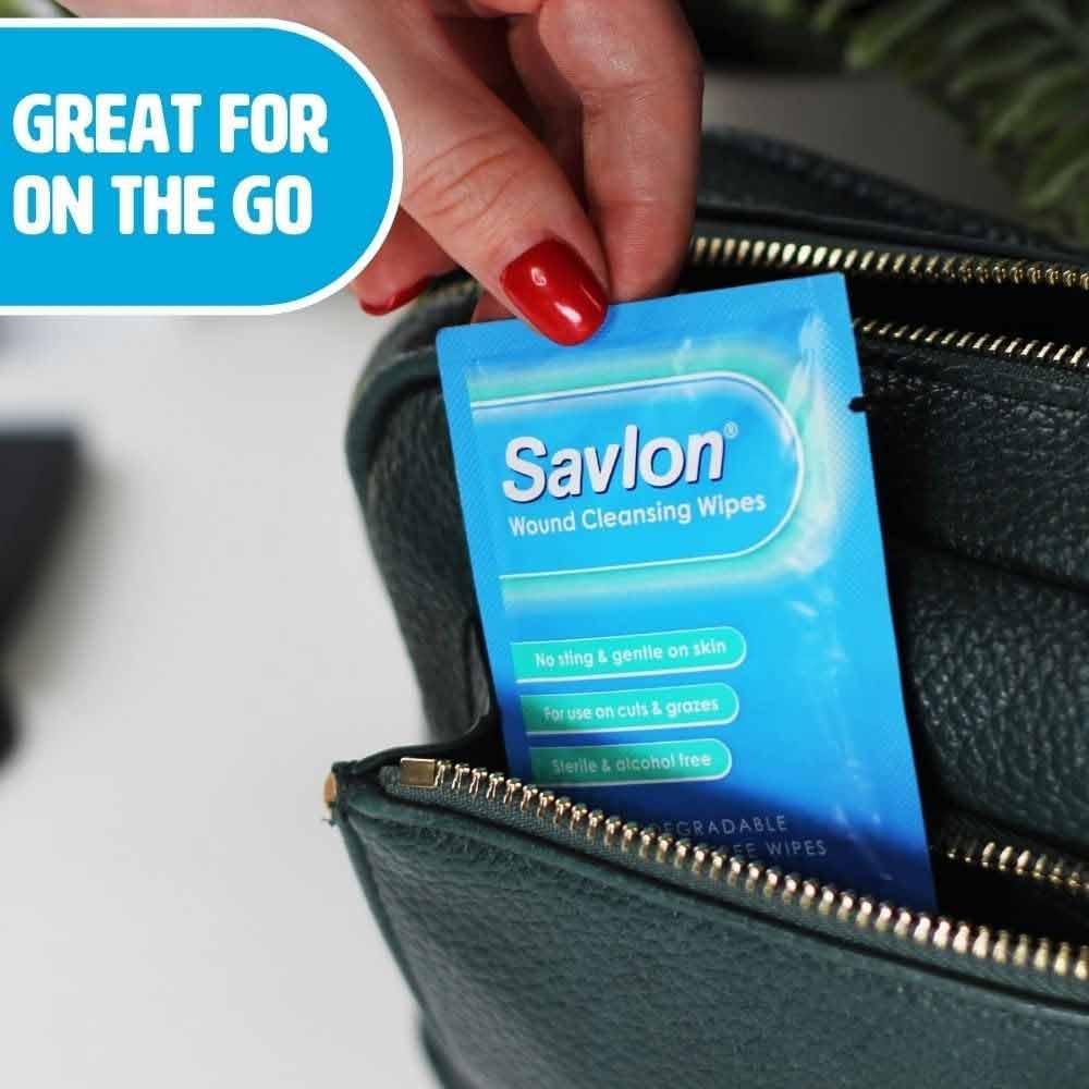Savlon Biodegradable Wound Cleansing Wipes 10 Pack - Image 5