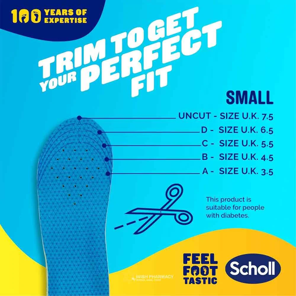 Scholl Gel Activ Casual Insoles 1 Pair - Small - Image 3