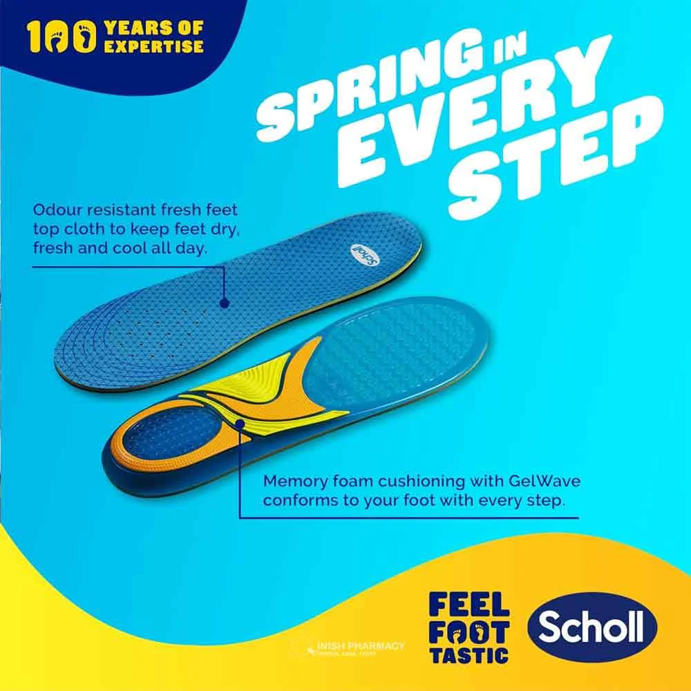 Scholl Gel Activ Casual Insoles 1 Pair - Small - Image 6