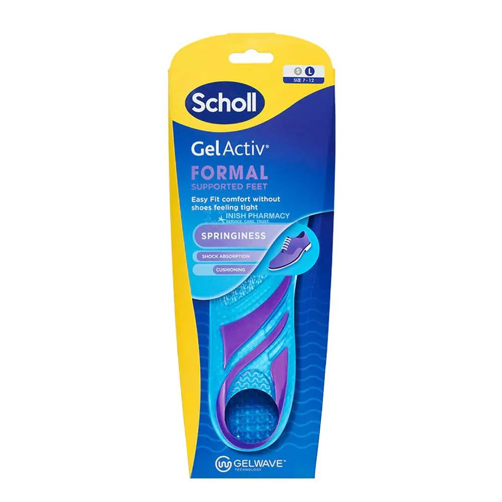 Scholl Gel Activ Formal Insoles 1 Pair - Large - Image 2