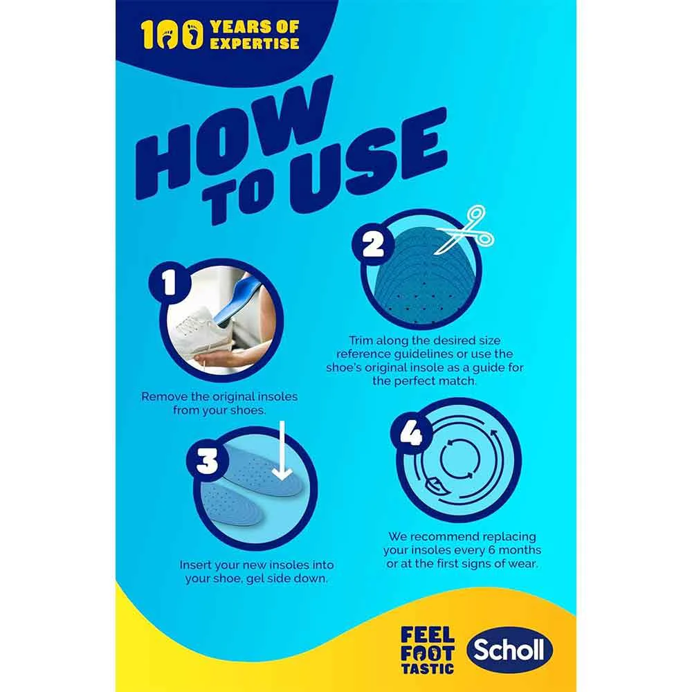 Scholl Gel Activ Work & Boot Insoles - Image 6