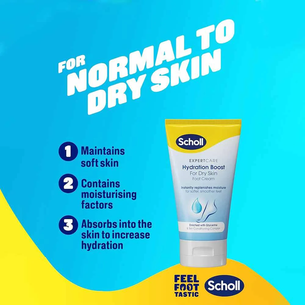 Scholl Hydration Boost for Dry Skin 150ml - Image 3