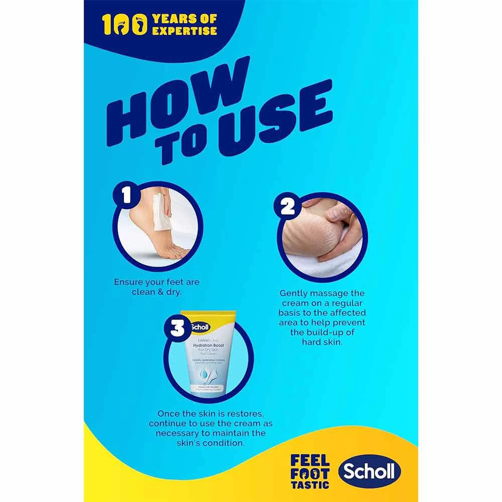Scholl Hydration Boost for Dry Skin 150ml - Image 6