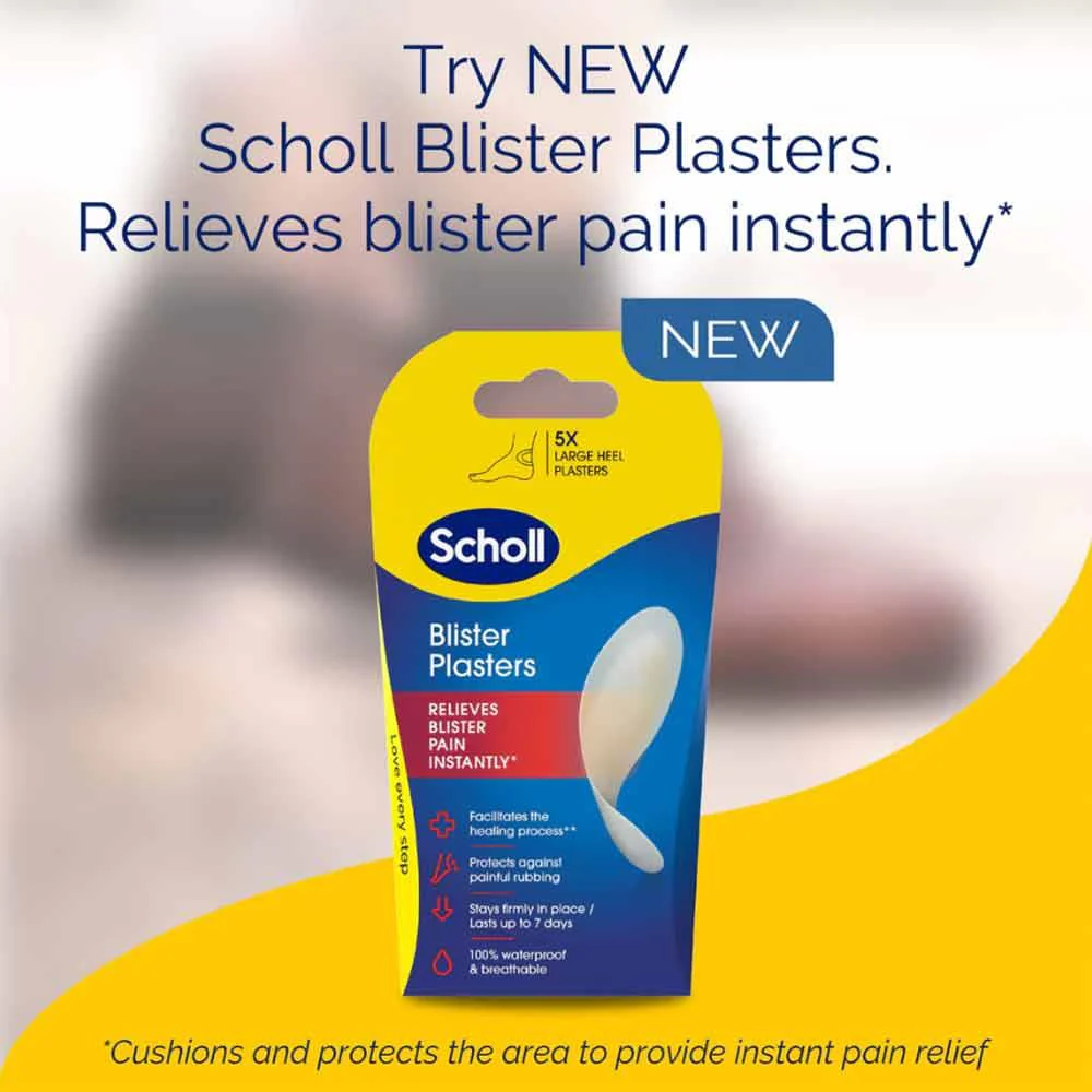 Scholl Large Blister Plasters 5 Pack - Image 3