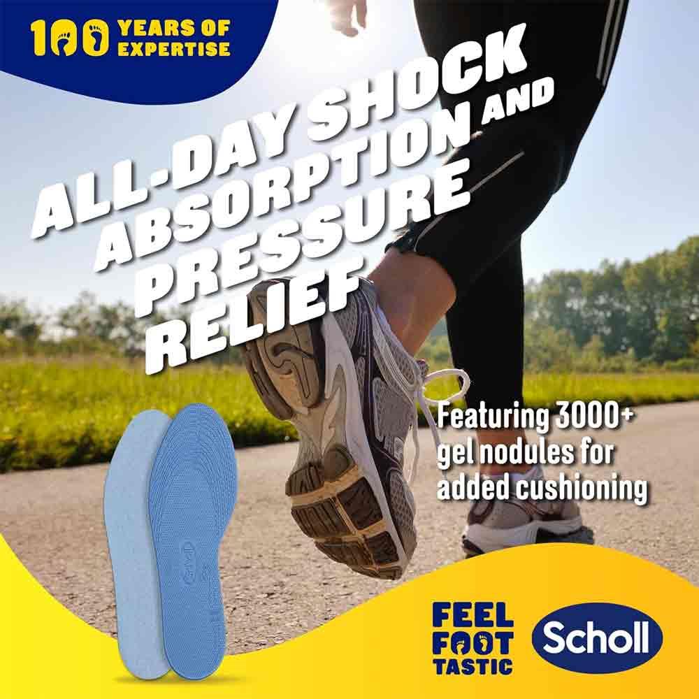 Scholl Shock Absorber Insoles 1 Pair - Image 2
