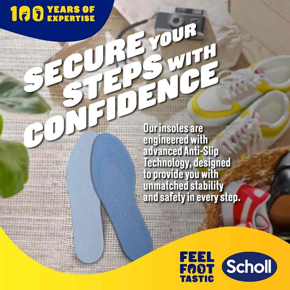 Scholl Shock Absorber Insoles 1 Pair - Image 4