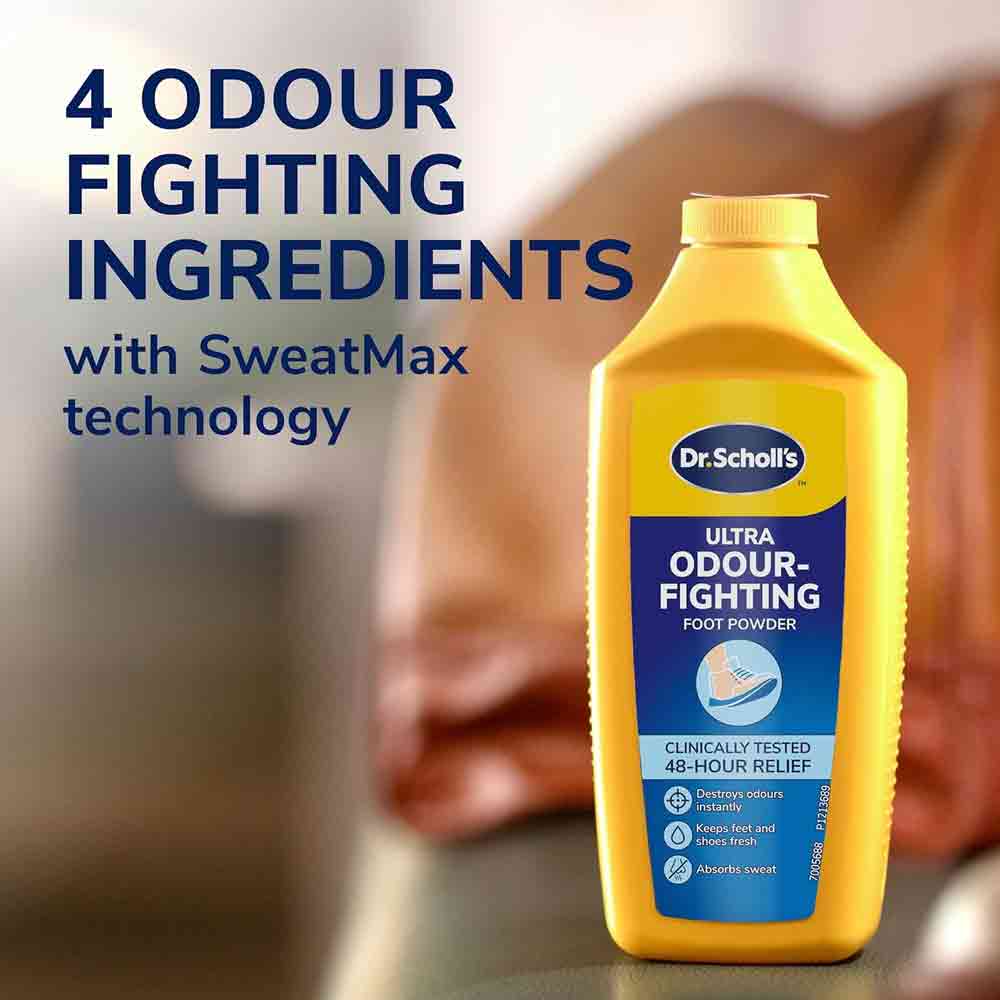 Scholl Ultra Odour Fighting Foot Powder 85g - Image 5