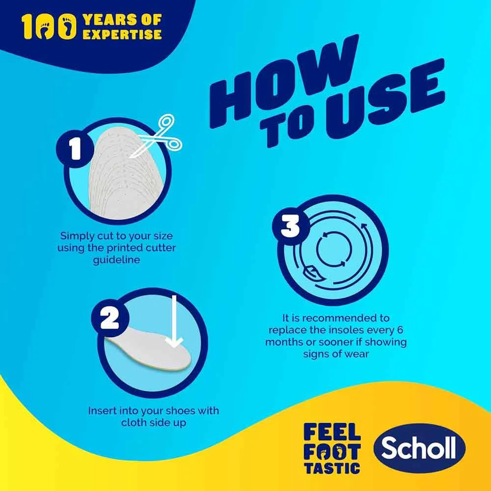 Scholl Warm Feet Insoles 1 Pair - Image 6