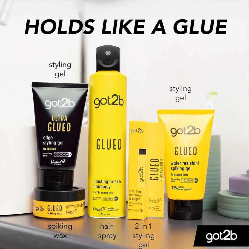 Schwarzkopf Got2b Glued Blasting Freeze Spray 300ml - Image 7