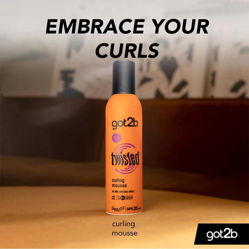 Schwarzkopf Got2b Twisted Curling Mousse 250ml - Image 3