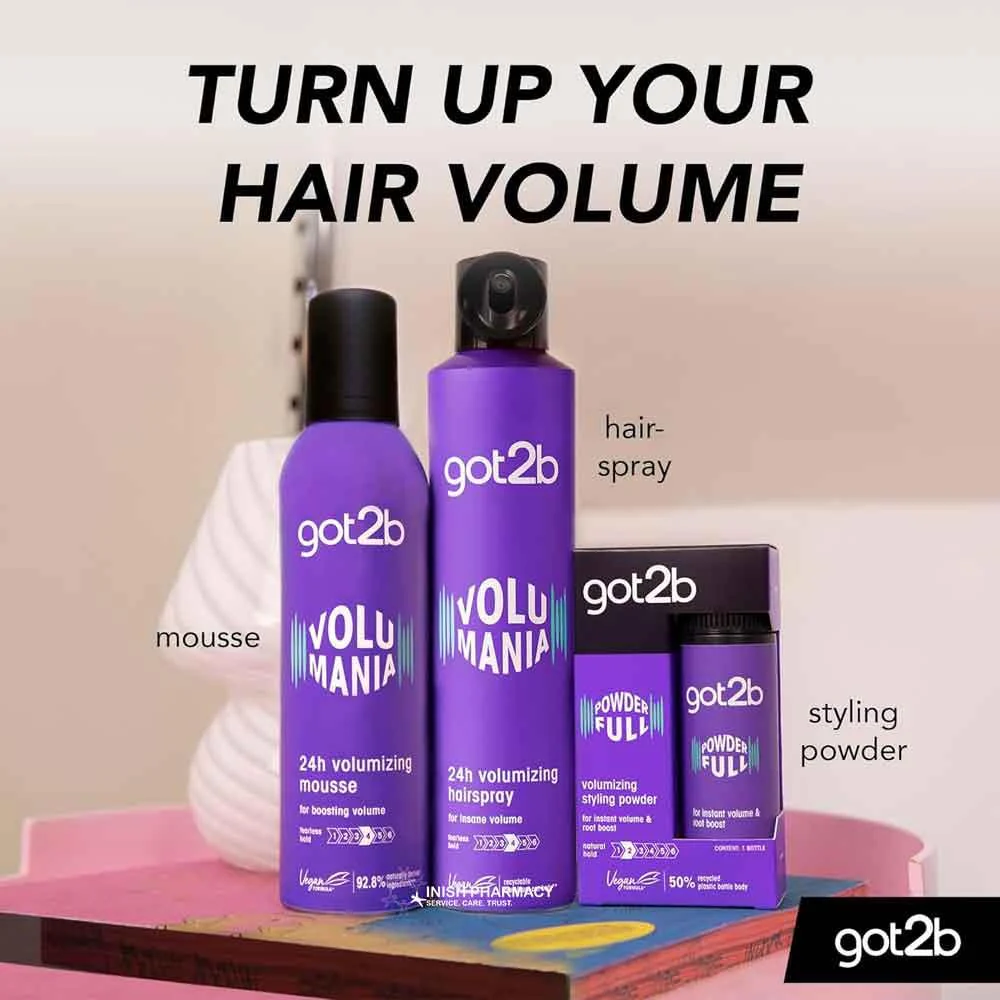 Schwarzkopf Got2b VoluManiac Bodifying Mousse 250ml - Image 6