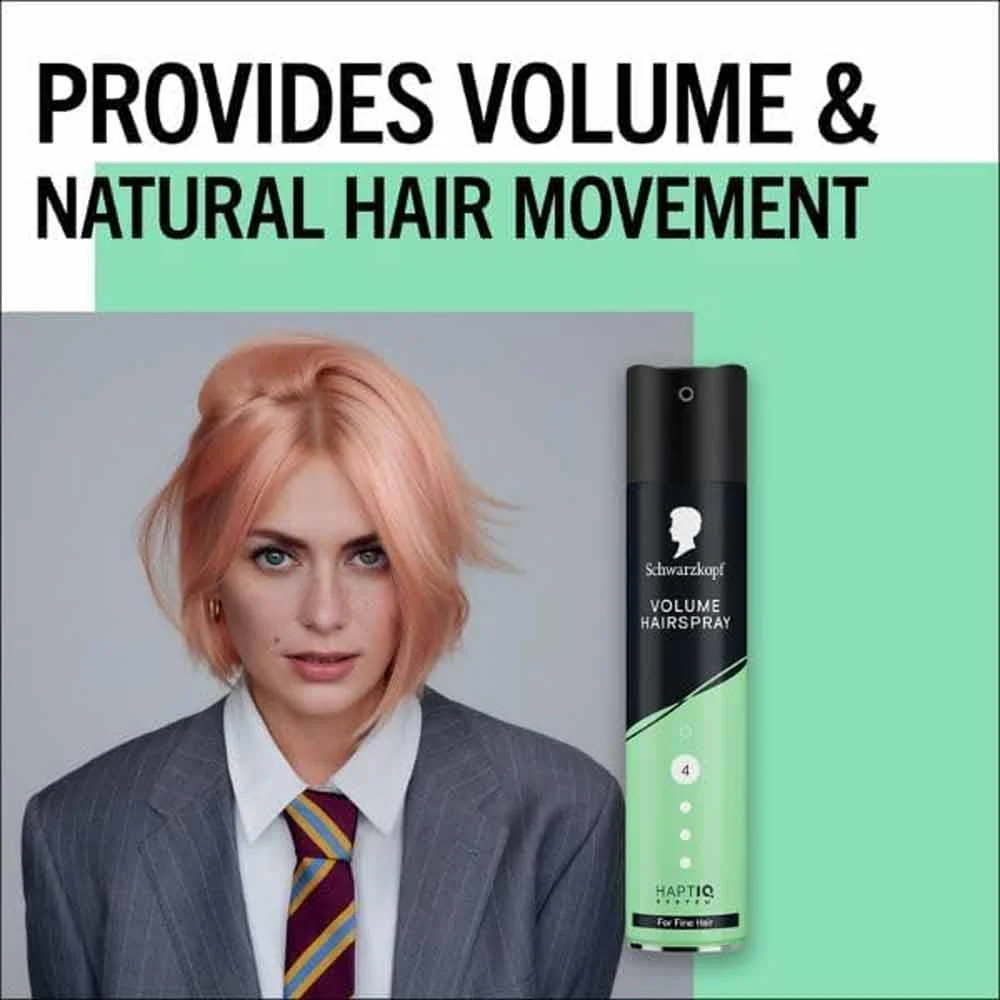 Schwarzkopf Volume Hairspray For Fine Hair 250ml - Image 2