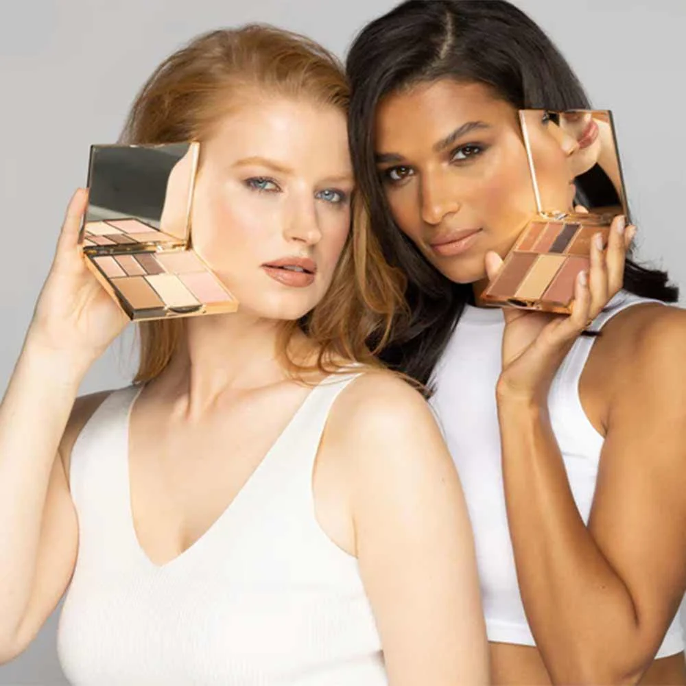 Sculpted by Aimee Bare Basics Eyes & Face Palette Nude 01 - Image 3