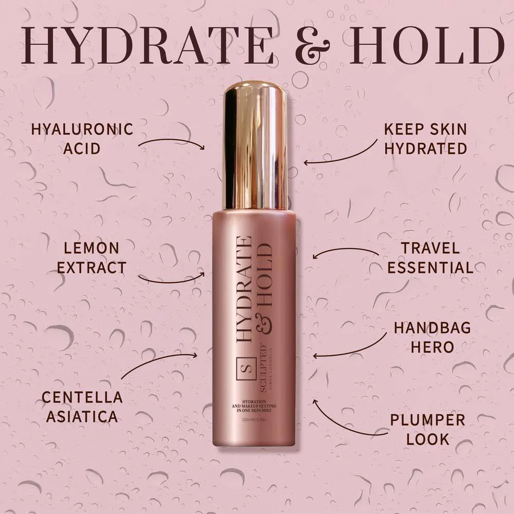 Sculpted by Aimee Hydrate & Hold Makeup Setting Mist 100ml - Image 2