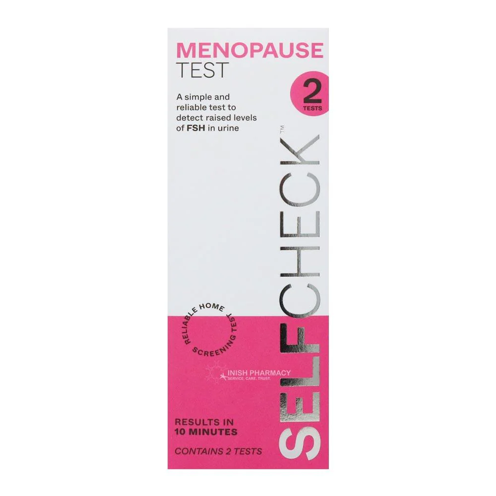 SELFCheck Home Screening Menopause Test - 2 Tests