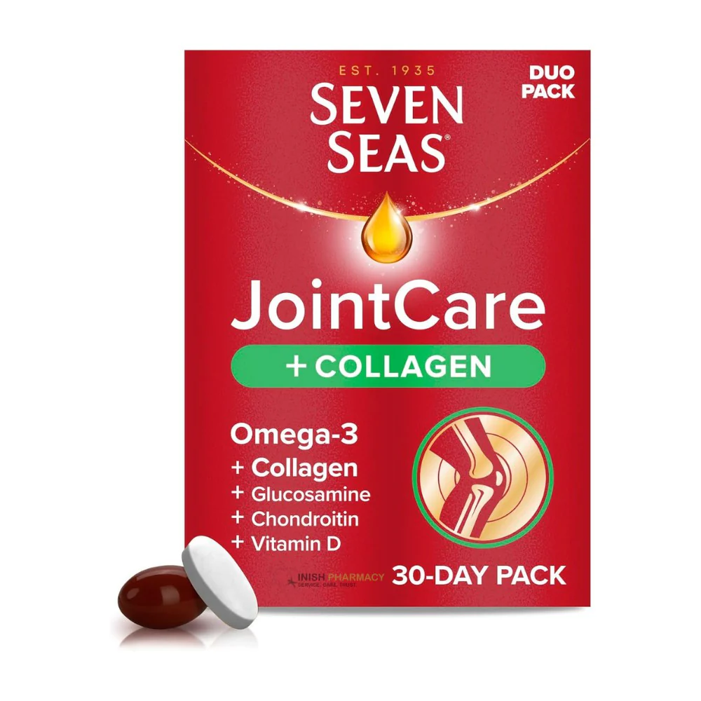Seven Seas Active 55 Original Glucosamine Plus Omega 3 60 Capsules