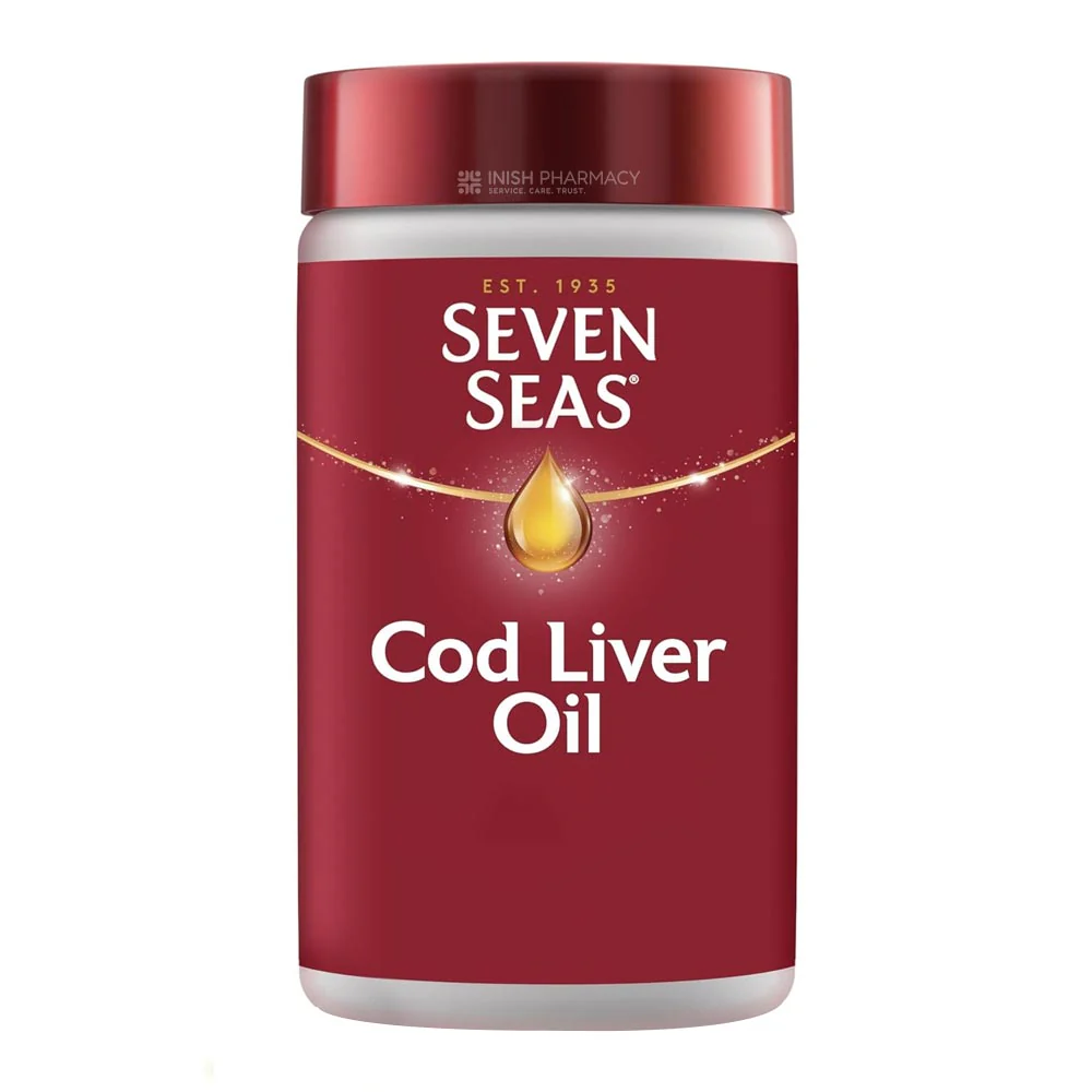Seven Seas Cod Liver Oil High Strength 120 Capsules