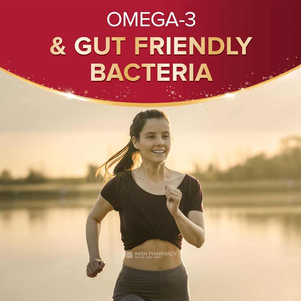 Seven Seas Omega-3 & Gut Friendly Bacteria 30 Day Pack - Image 2