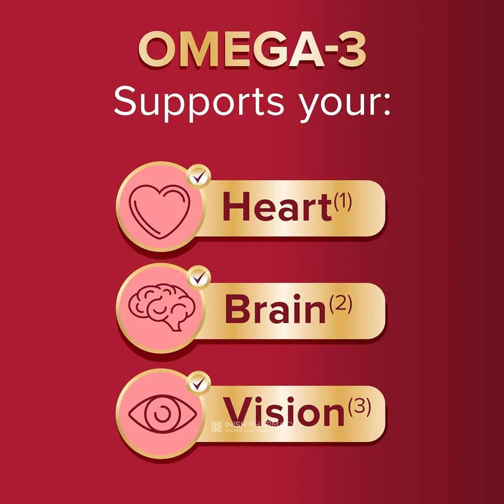 Seven Seas Omega-3 & Gut Friendly Bacteria 30 Day Pack - Image 3