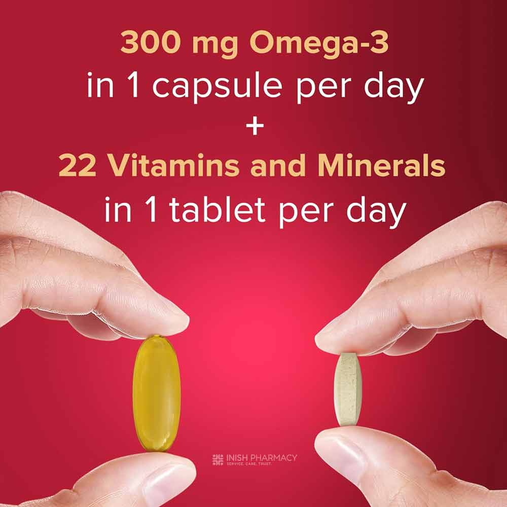 Seven Seas Omega-3 & Multivitamin Man 30 Day Duo Pack - Image 6
