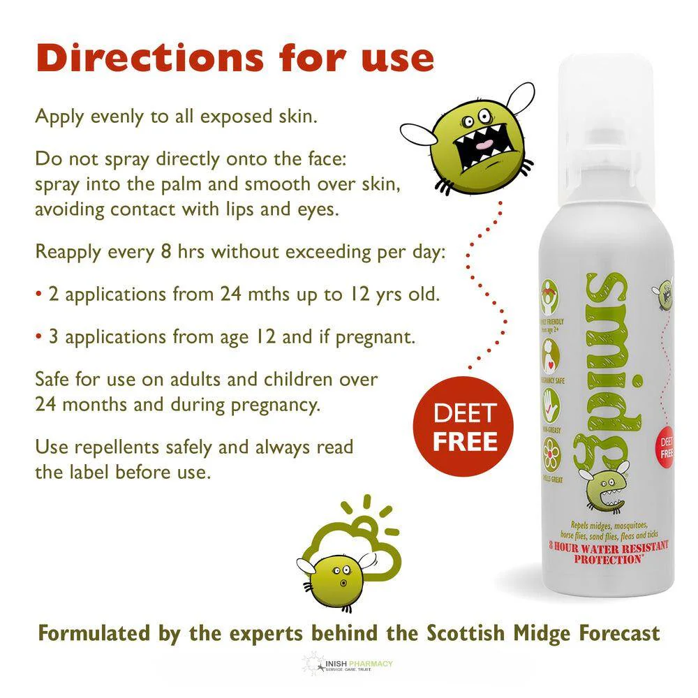 Smidge Insect Repellent 75ml - Image 6
