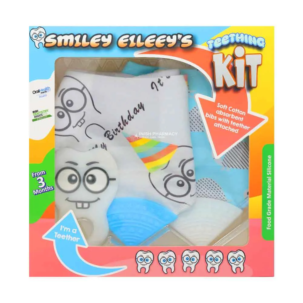 Smiley Eileey's Teething Kit - Its My Birthday - Blue - Image 2