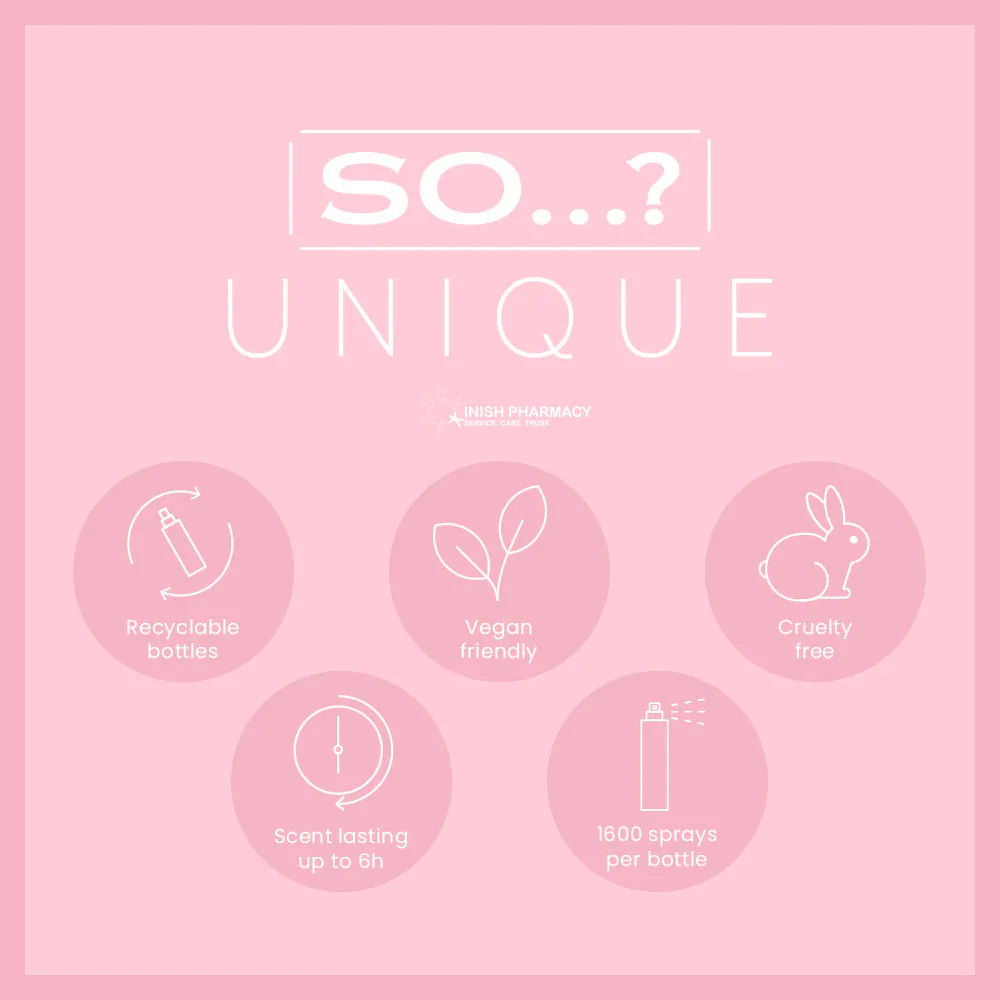 So? Unique Peony Blush Body Mist 150ml - Image 4