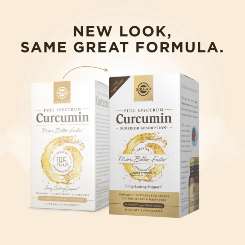 Solgar Full Spectrum Curcumin 30 Licaps - Image 3