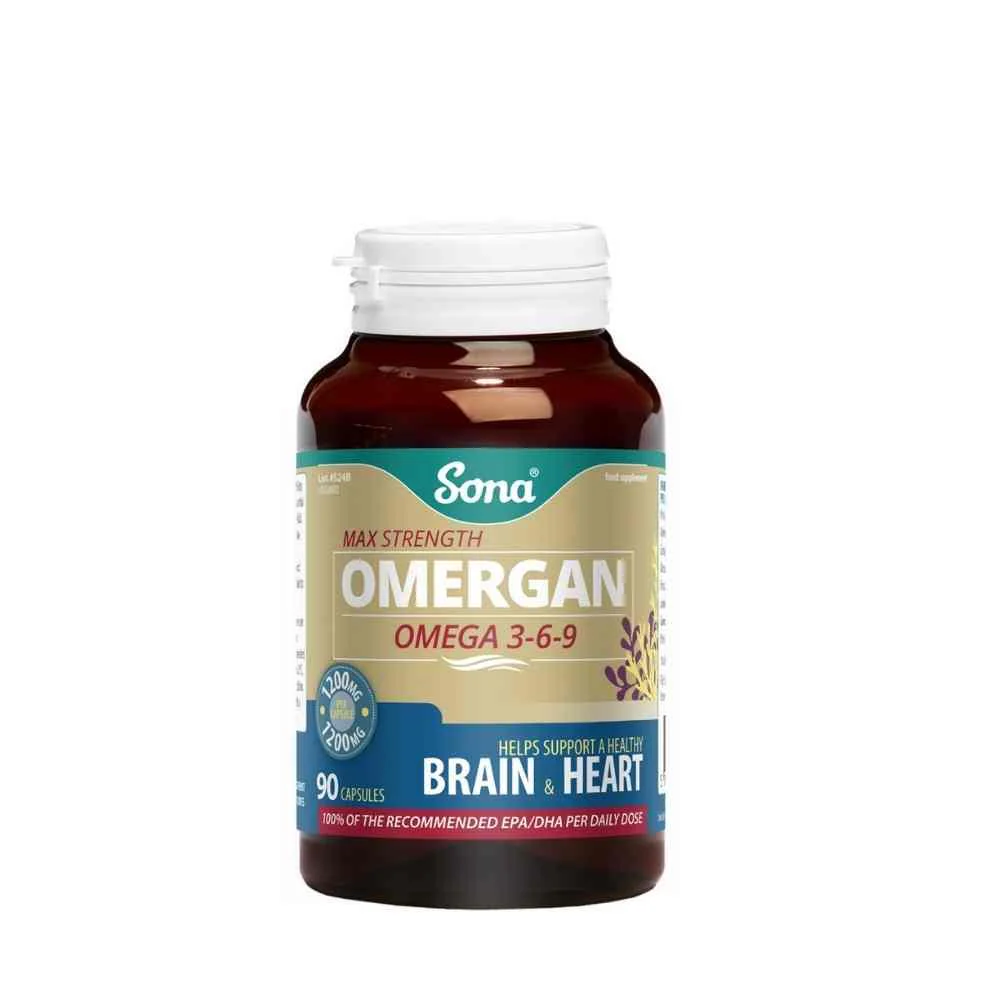 Sona Omergan 1200mg 90 Capsules