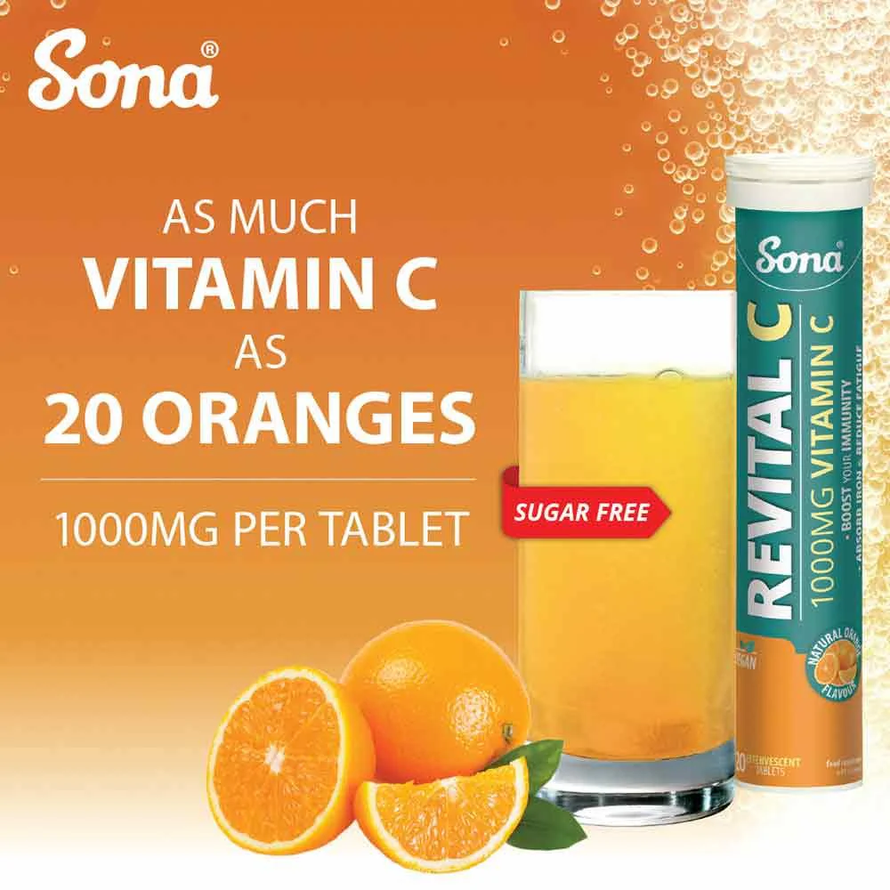 Sona Revital C 1000mg Vitamin C Twin Pack - Image 2