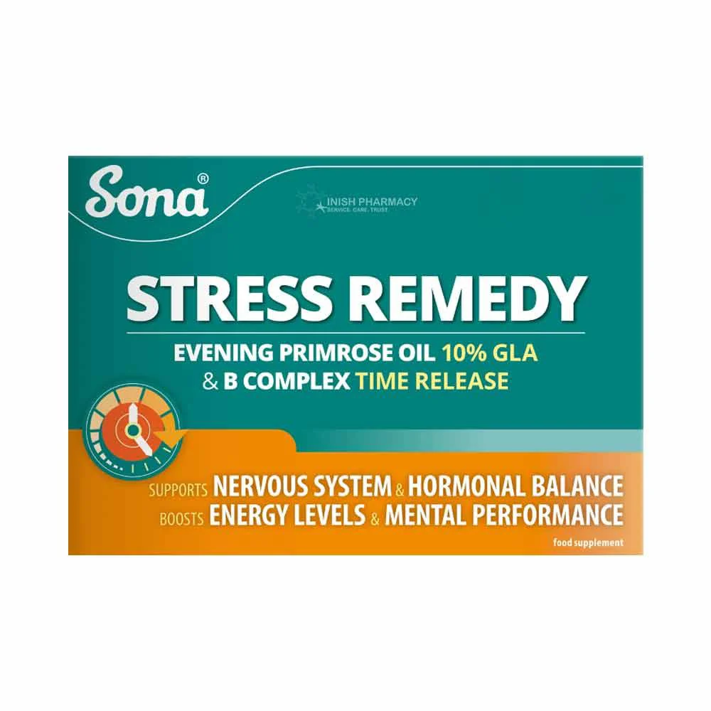 Sona Stress Remedy - Evening Primrose & Vitamin B Complex - 30 Day Pack