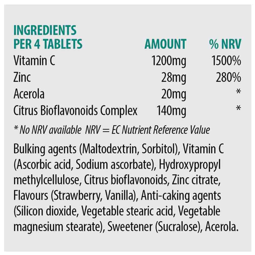 Sona Zinc Chewable 60 Tablets - Image 2