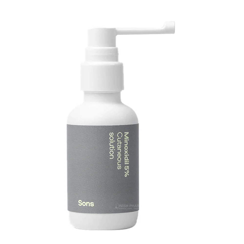 Sons Minoxidil For Men 5% Solution For Hair Loss 60ml