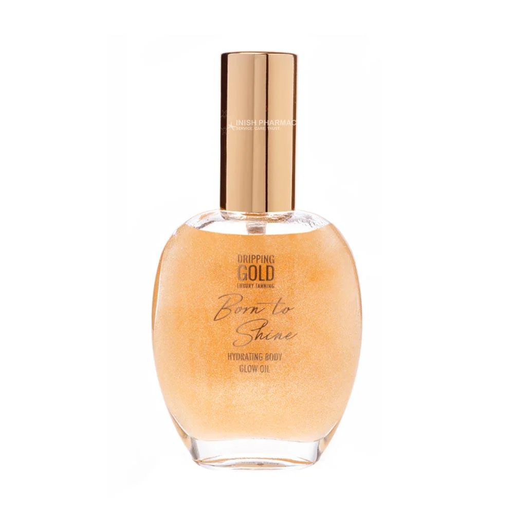 SOSU Dripping Gold Born to Shine Hydrating Body Glow Oil 50ml - Image 2