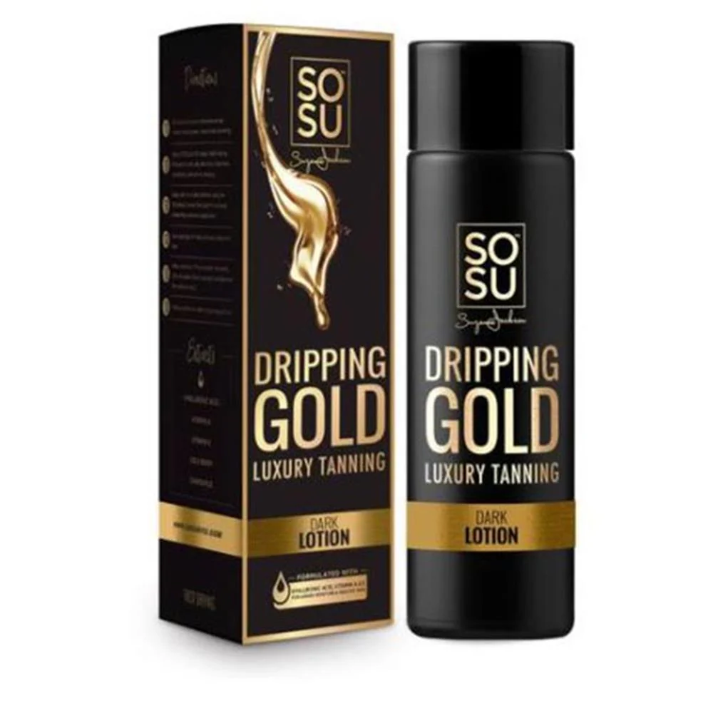 SOSU Dripping Gold Luxury Tanning Lotion Dark 200ml