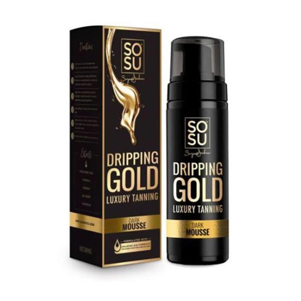 SOSU Dripping Gold Luxury Tanning Mousse Dark 150ml