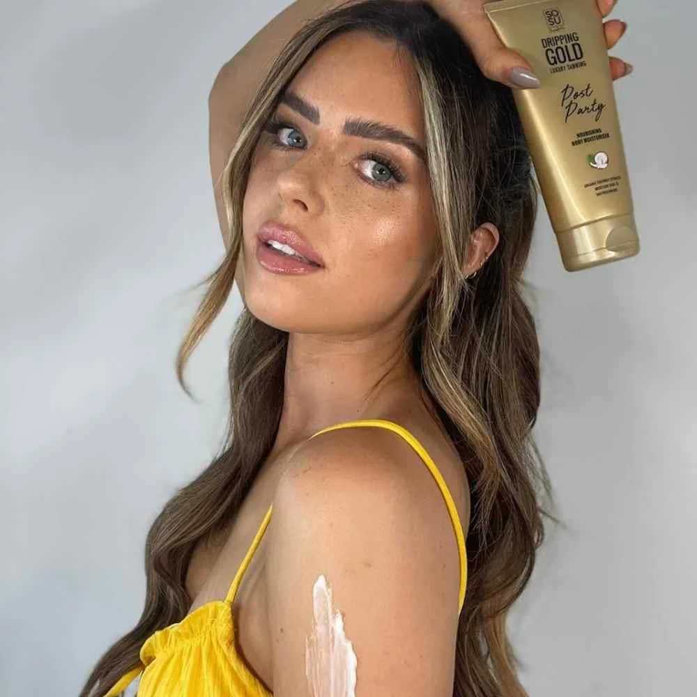 SOSU Dripping Gold Post Party Nourishing Body Moisturiser 200ml - Image 3