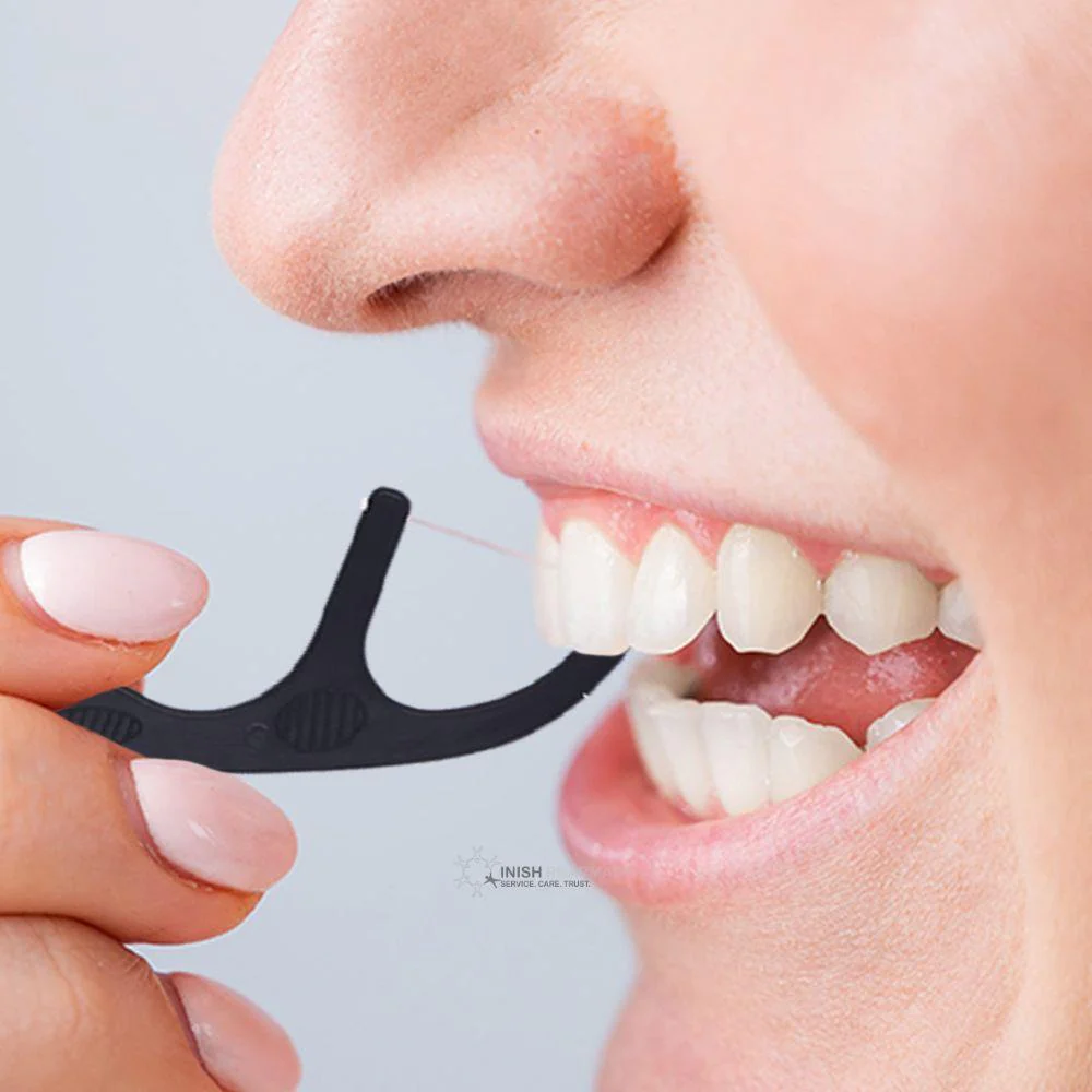 Spotlight Oral Care Floss Picks For Whitening Teeth 50 Pack - Image 3