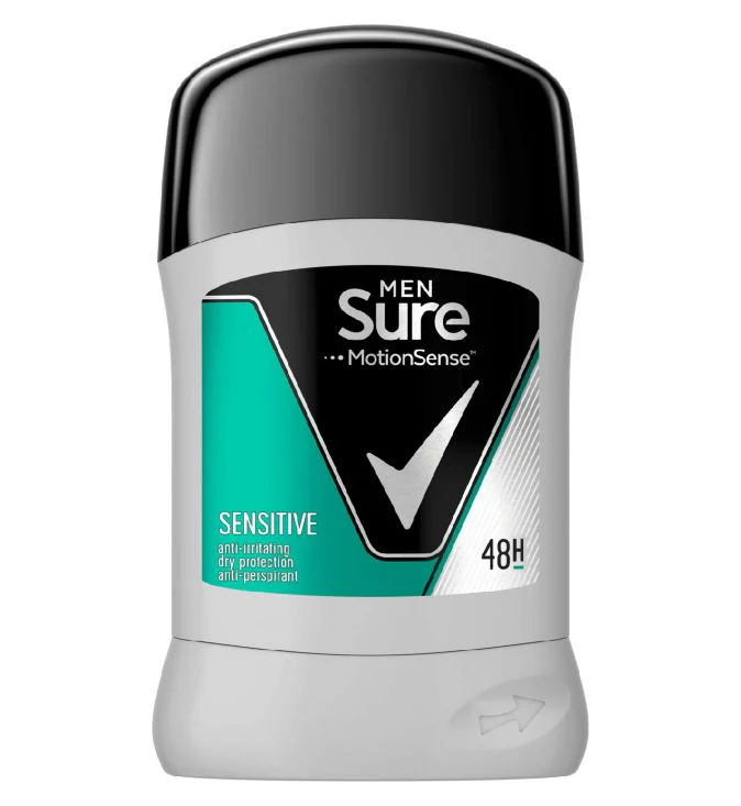 Sure Motion Sense Sensitive Anti-Perspirant Stick 50ml