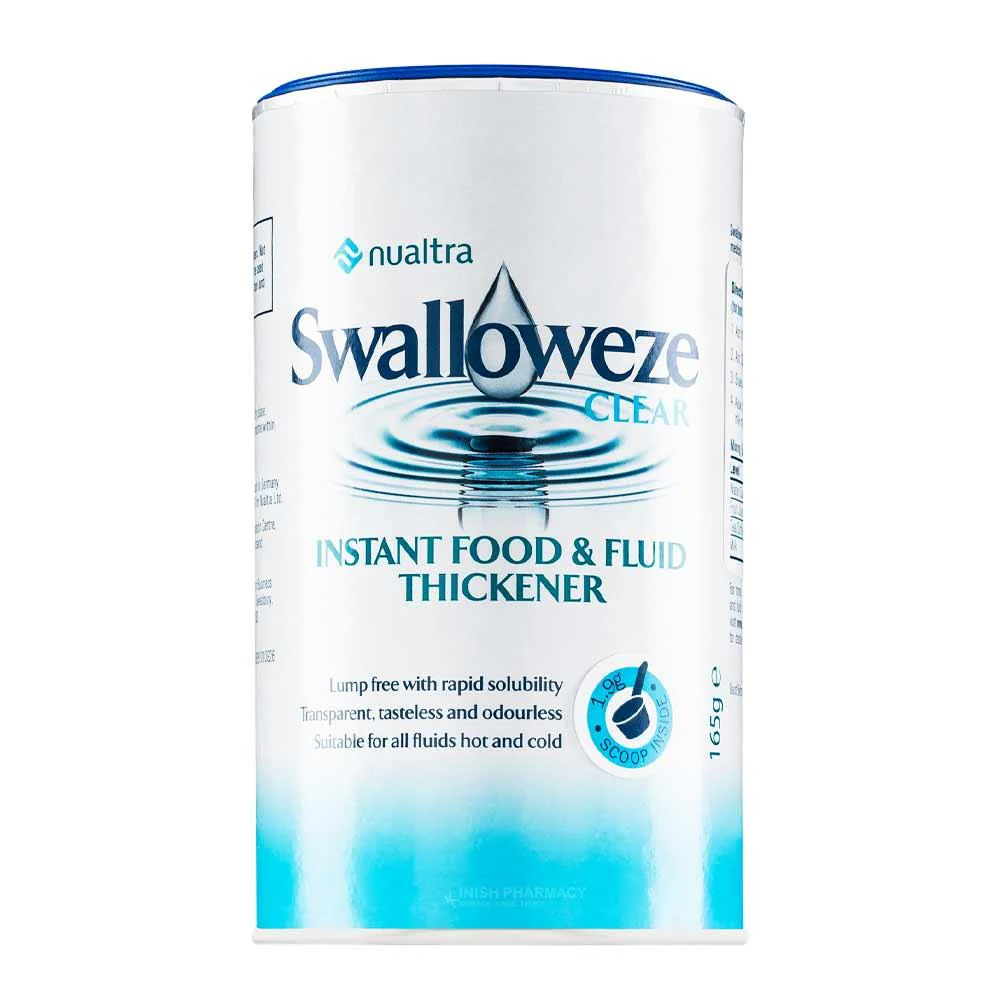 Swalloweze Clear Instant Food and Liquid Thickener 165g