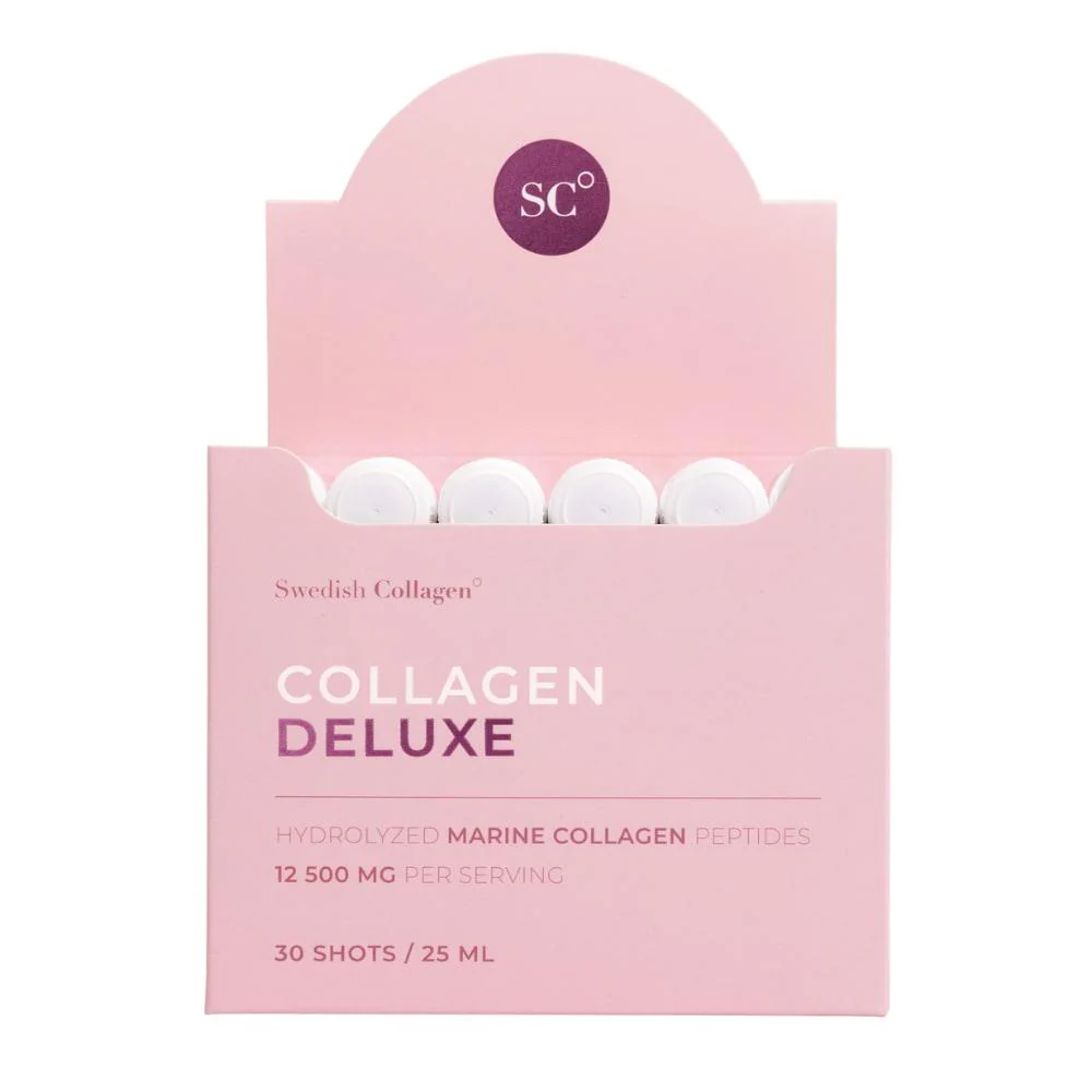 Swedish Collagen Deluxe 12500mg Hydrolyzed Marine Collagen Peptides Shots - Image 2