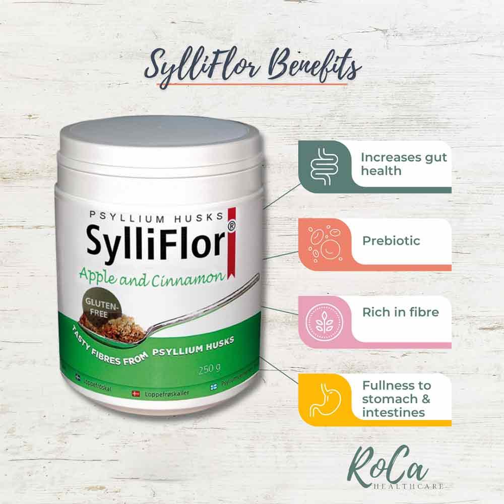 SylliFlor Psyllium Husks Vanilla 200g - Image 2