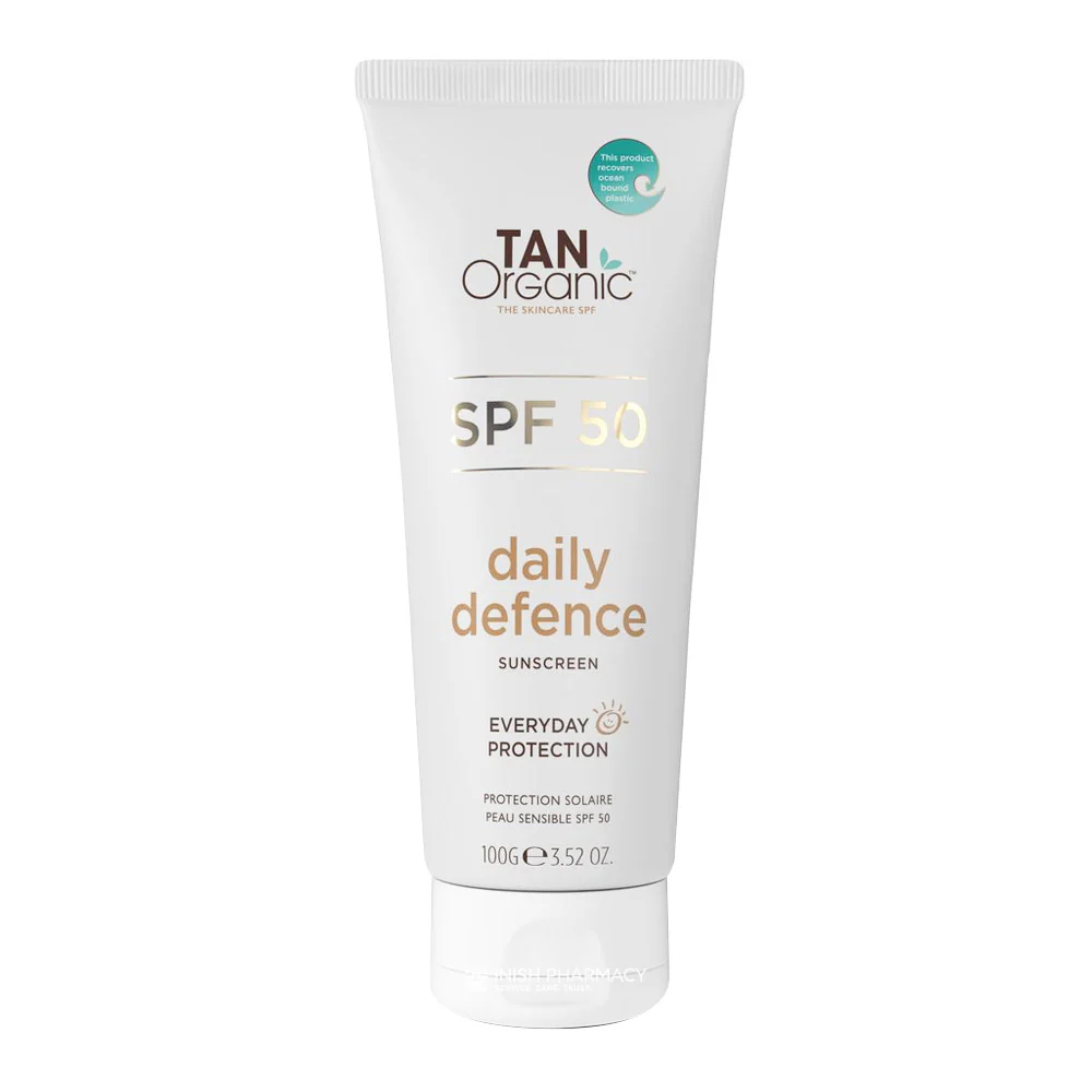 TanOrganic Daily Defence SPF50 Sunscreen 100g