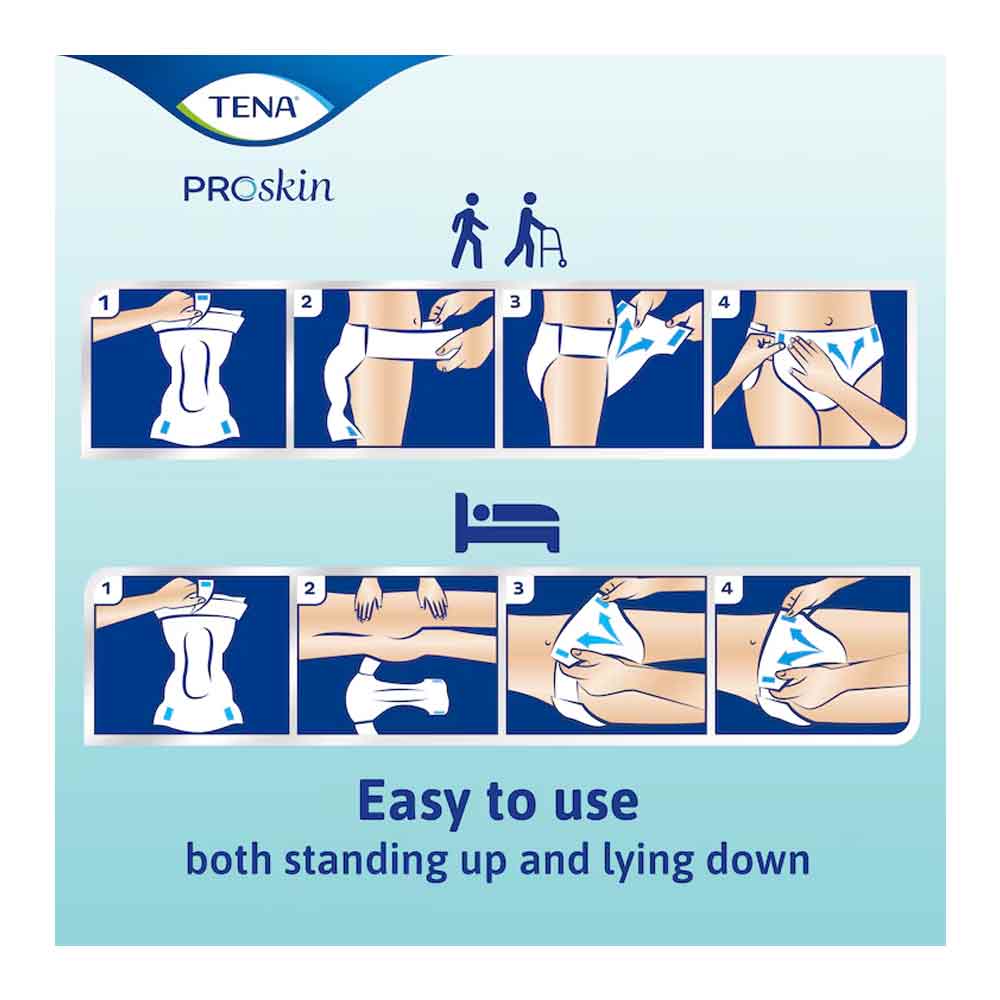 Tena Proskin Flex Maxi Medium 22 Pack - Image 9