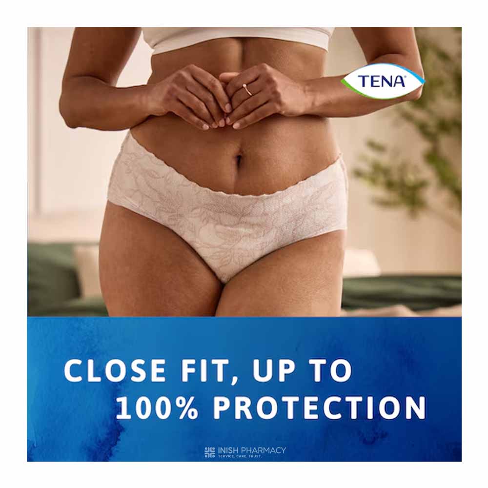 Tena Silhouette Pants White Large Plus 10 Pack - Image 2