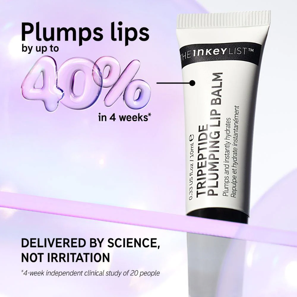 The Inkey List Tripeptide Plumping Lip Balm - Image 6